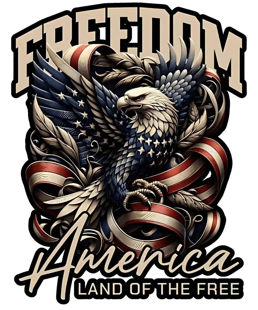 Freedom Eagle America - DTF bügelfertig