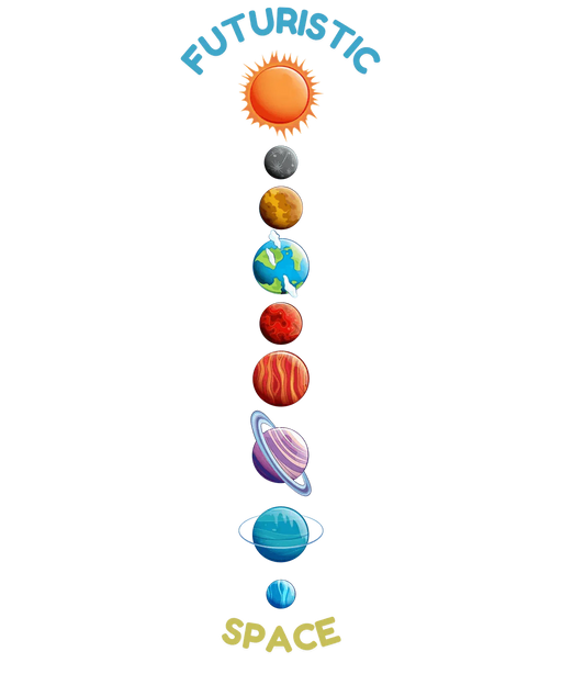 Futuristic Space - DTF Ready to Press (original)