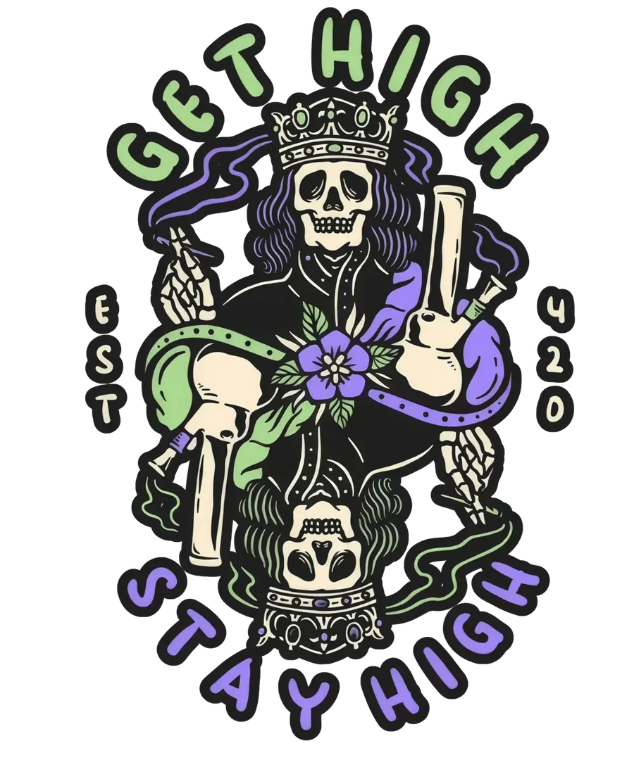 Get High 420 - DTF Ready to Press