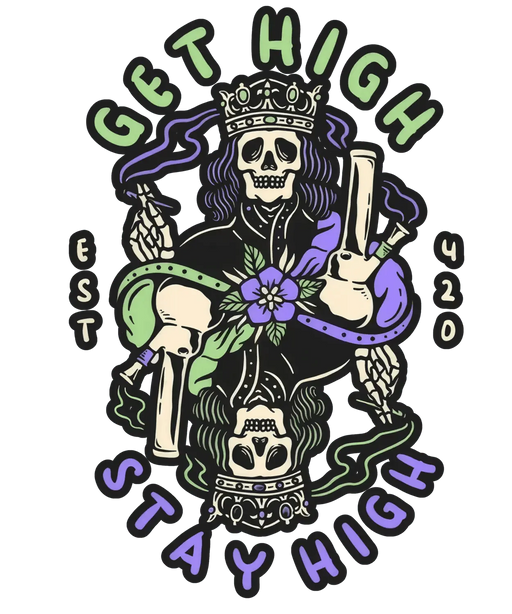 Get High 420 - DTF Ready to Press (original)