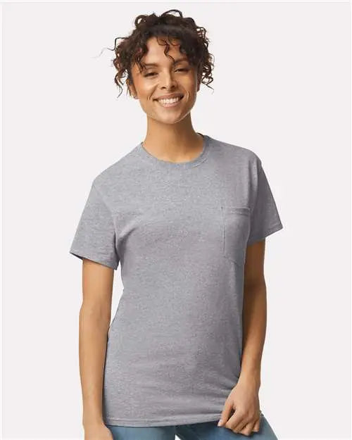 Gildan - Ultra Cotton® Pocket T-Shirt - 2XL - 2300 Gildan