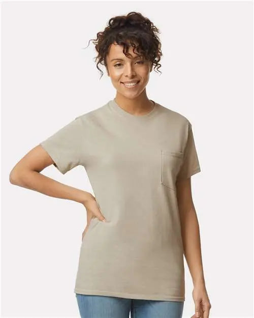 Gildan - Ultra Cotton® Pocket T-Shirt - XL - 2300 Gildan