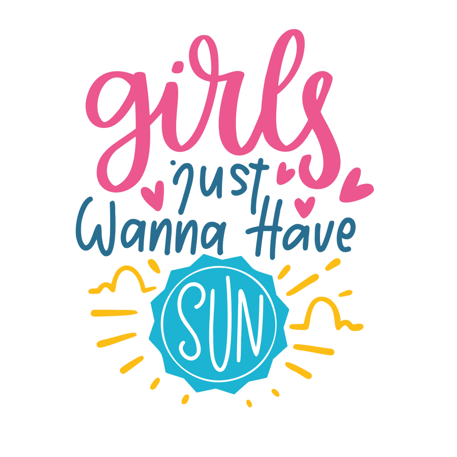 Matching Girls Summer Design - DTF Ready To Press