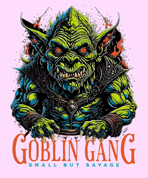 Goblin Gang - DTF Ready to Press (black_bg)