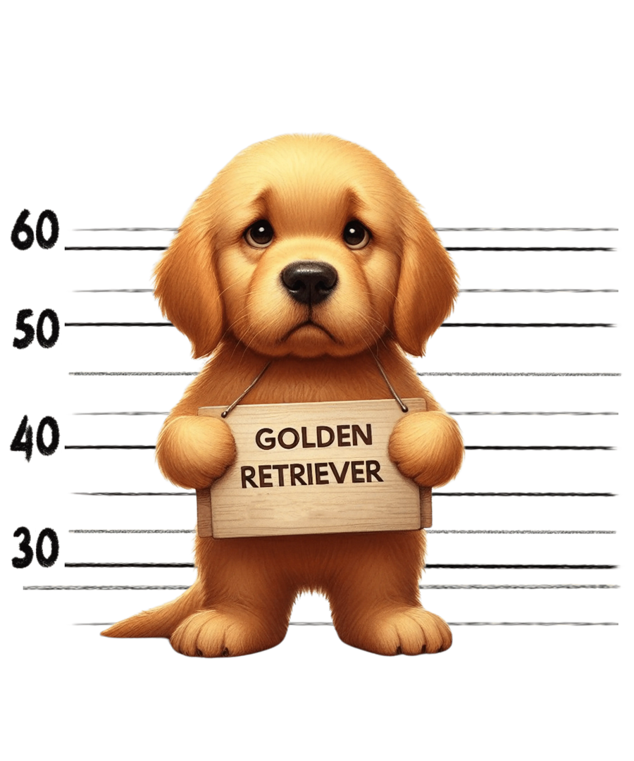 Golden Retriever Lover Design - DTF Ready To Press