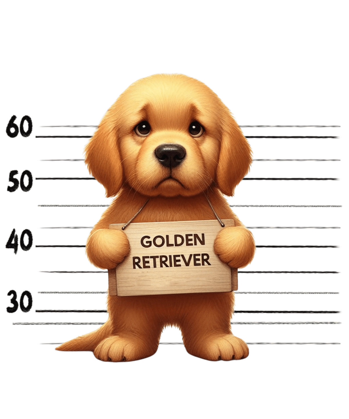 Golden Retriever Lover Design - DTF Ready To Press
