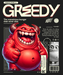 Greedy Monster - DTF Ready to Press (black_bg)