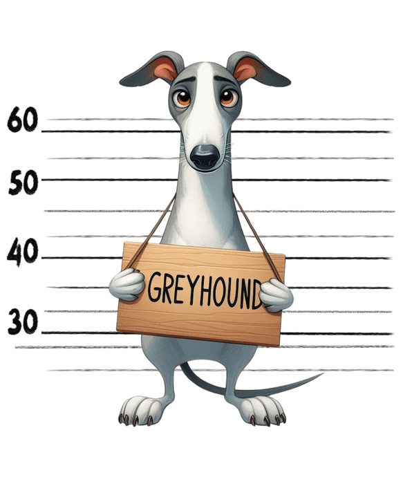 Greyhound Design - DTF Ready To Press