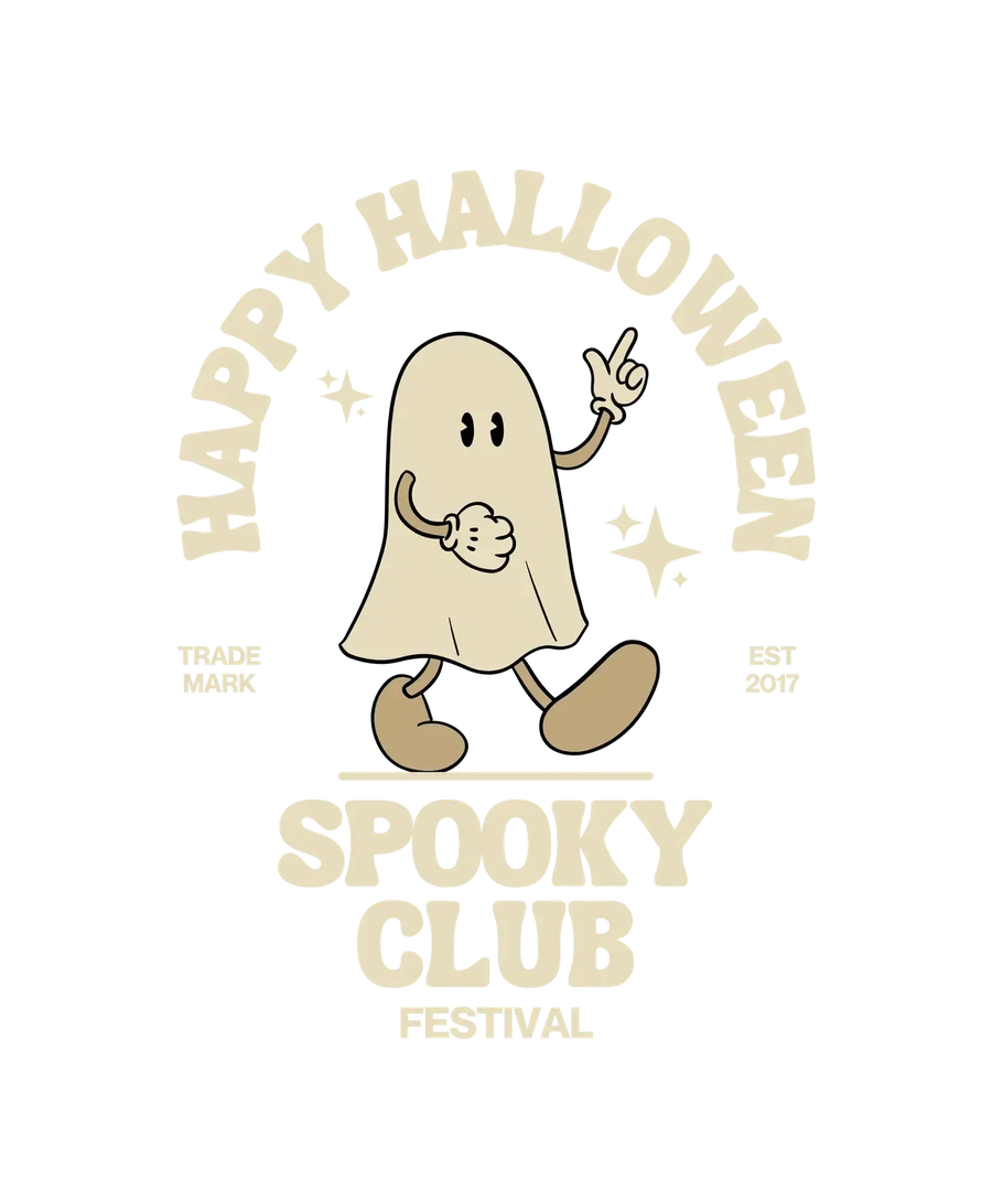 Halloween-Gespenst – DTF Ready to Press