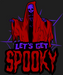 Halloween Spooky - DTF Ready to Press (black_bg)