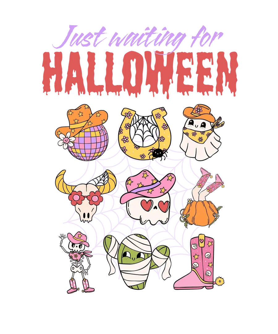 Halloween Waiting - DTF Ready to Press