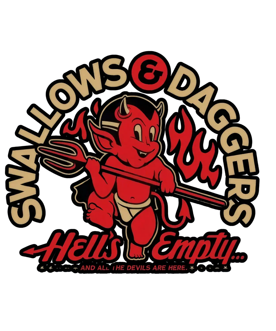 Hell's Empty Devil - DTF Ready to Press