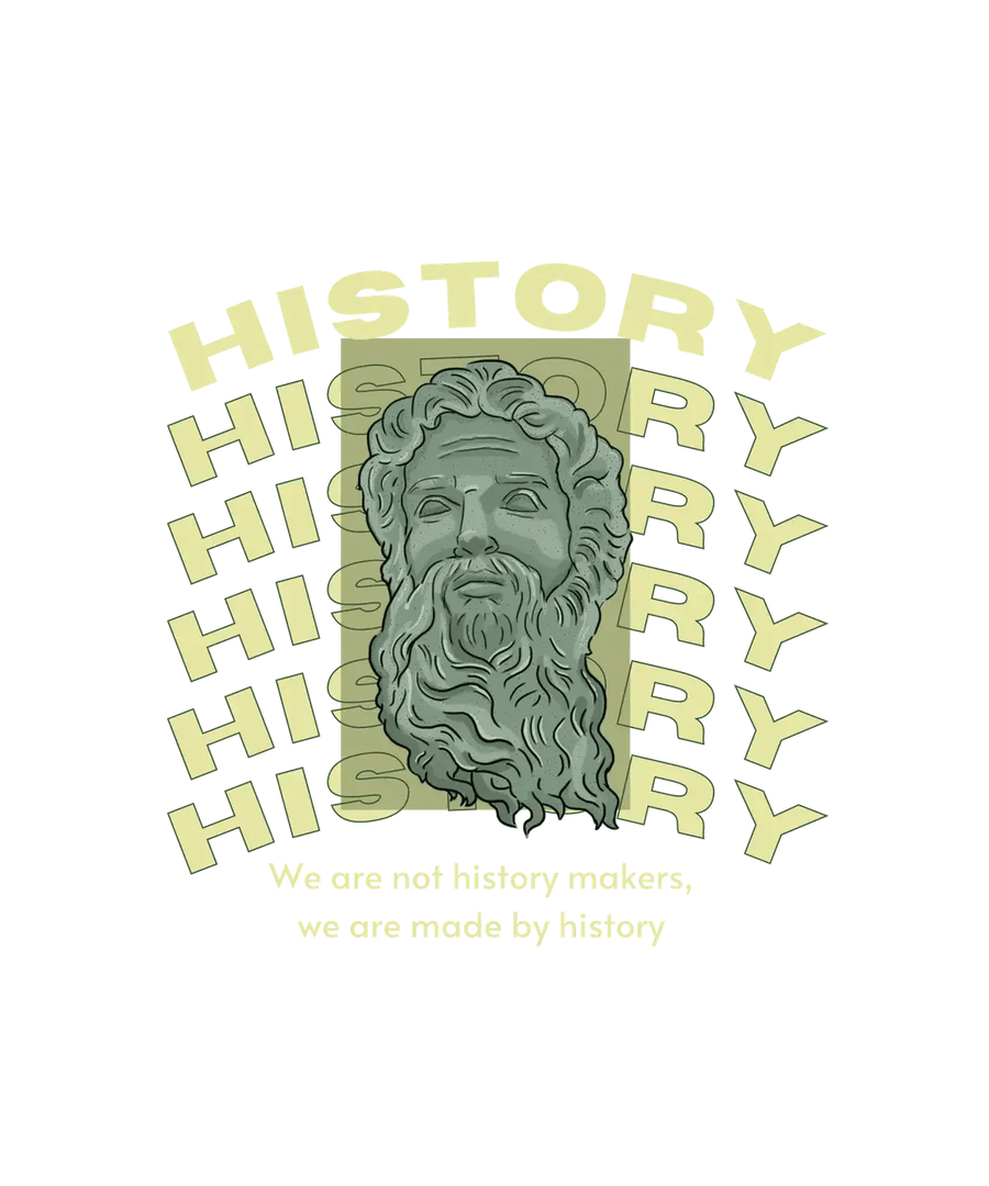 History Quote - DTF Ready to Press