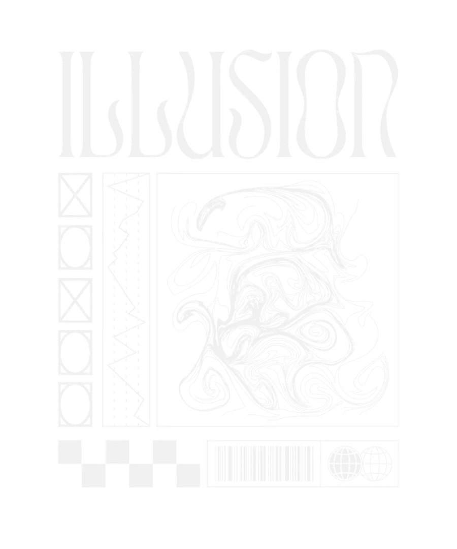 Illusion Artwork - DTF Ready to Press