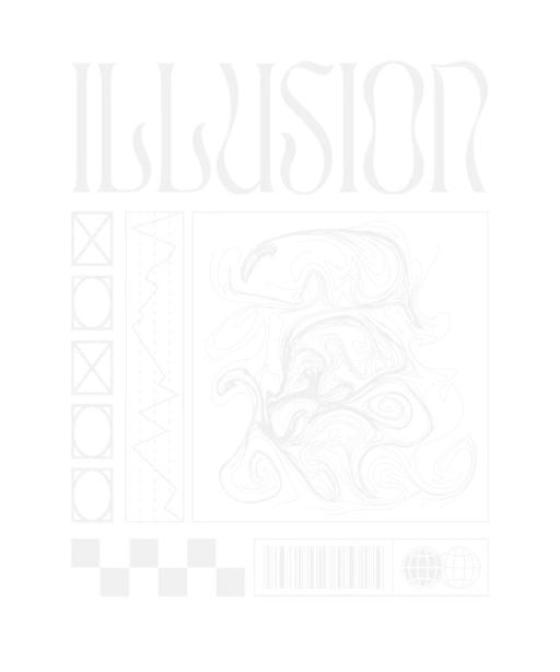 Illusion Artwork - DTF Ready to Press (original)