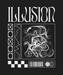 Illusion Artwork - DTF Ready to Press (black_bg)