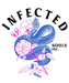 Infected Snake Floral - DTF Ready to Press (original)