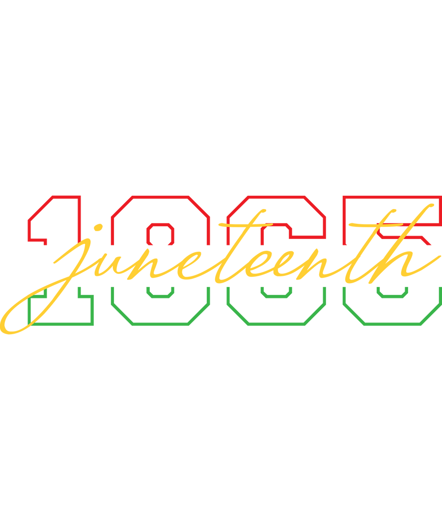 Juneteenth 1865 Design - DTF Ready To Press