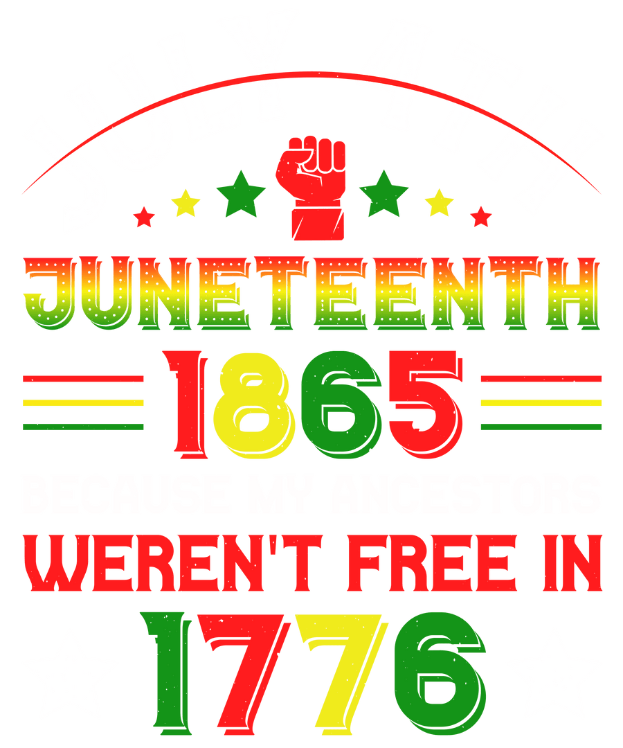 4. Juli Juneteenth Design - DTF Bügelbild