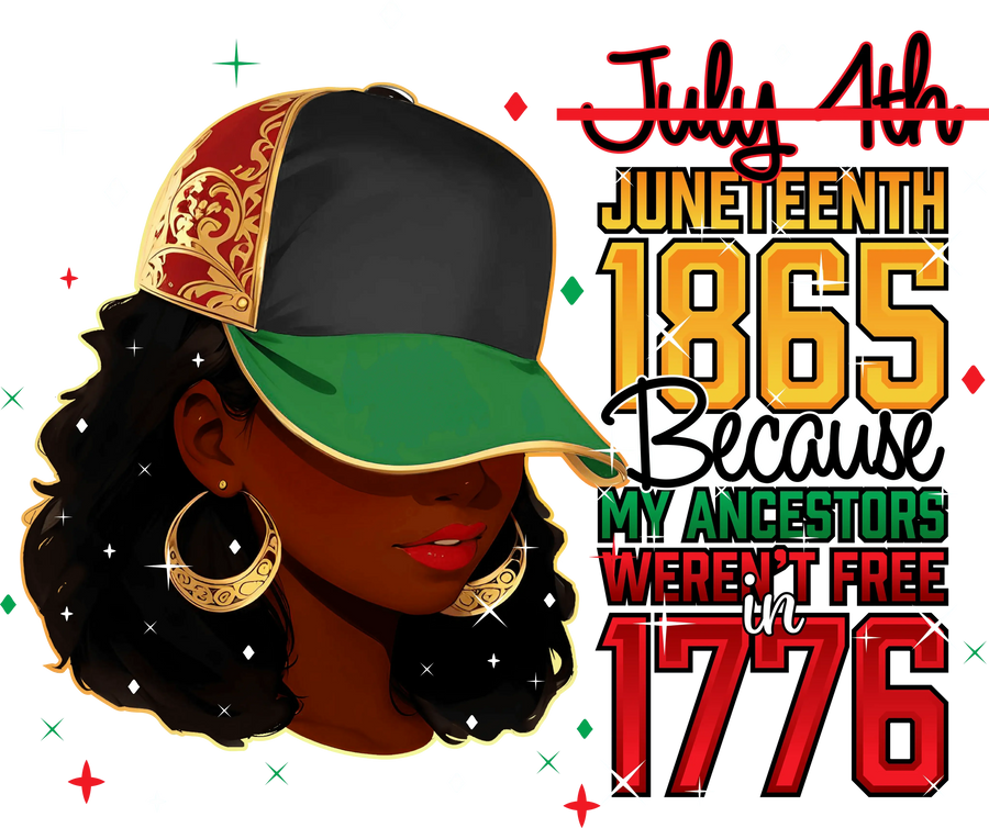 Cool Juneteenth Celebrating Design - DTF Ready To Press