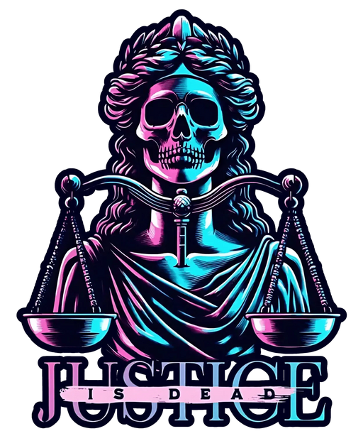 Justice is Dead - DTF Ready to Press (original)