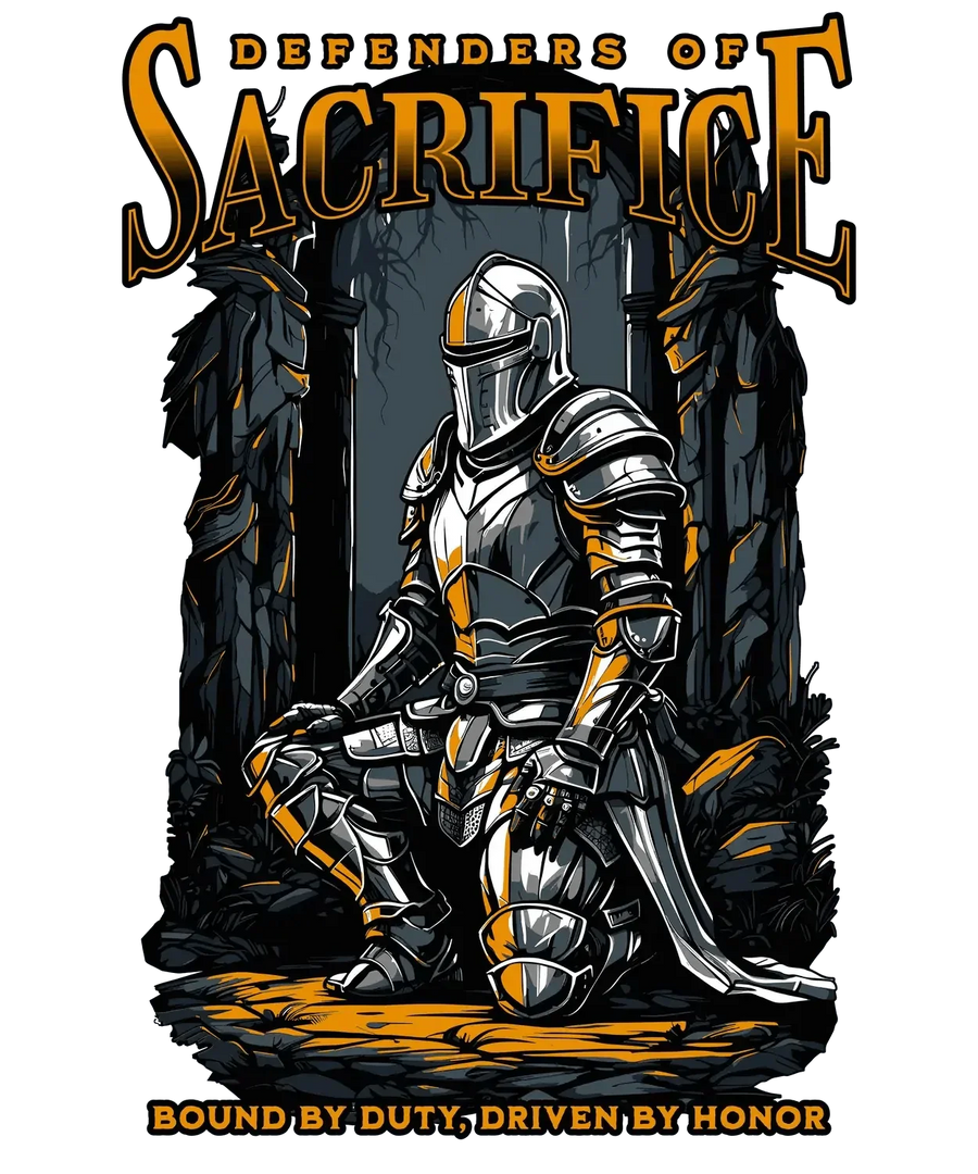 Knight Sacrifice - DTF Ready to Press