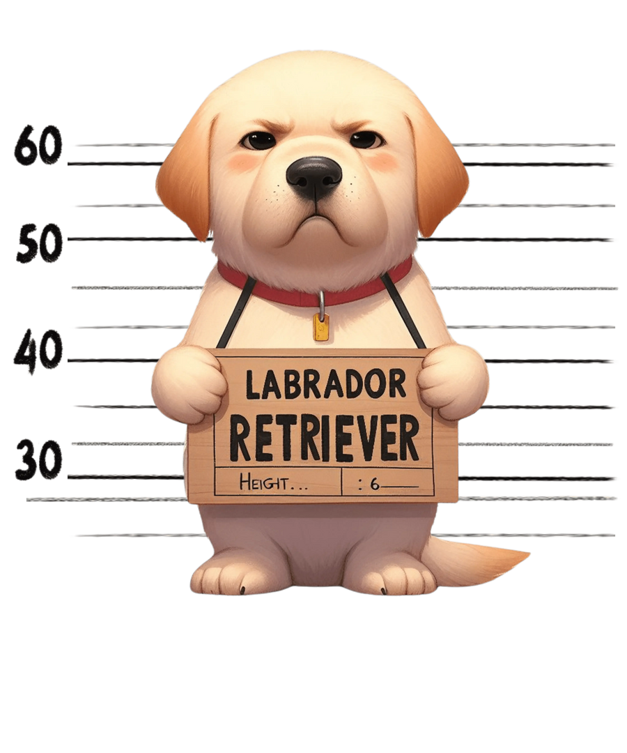 Labrador Retriever Dog Dad Design - DTF Ready To Press