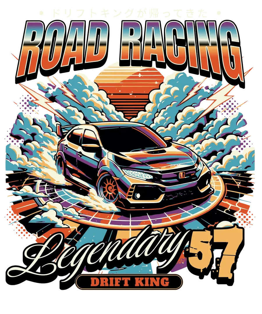Legendary 57 Drift King - DTF Ready to Press