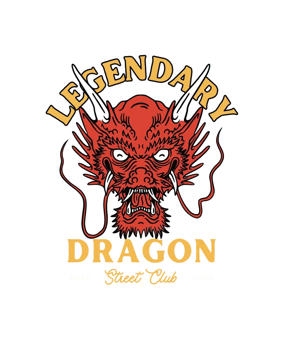 Legendary Dragon Club - DTF Ready to Press