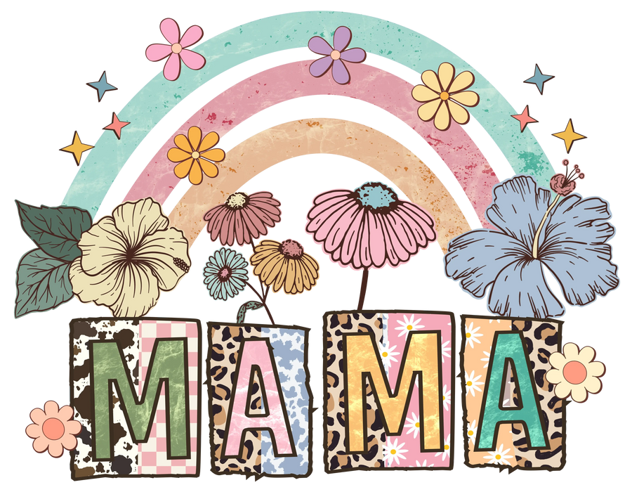 Vintage Mama Design - DTF Ready To Press