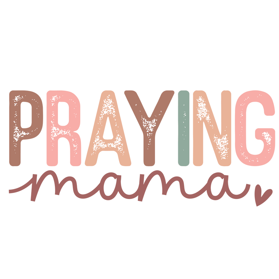 Diseño de Praying Mama - DTF listo para imprimir