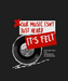 Music Vibes - DTF Ready to Press (black_bg)