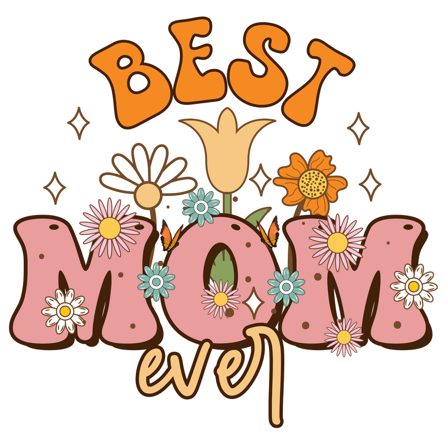 El mejor diseño de mamá del mundo: DTF listo para imprimir