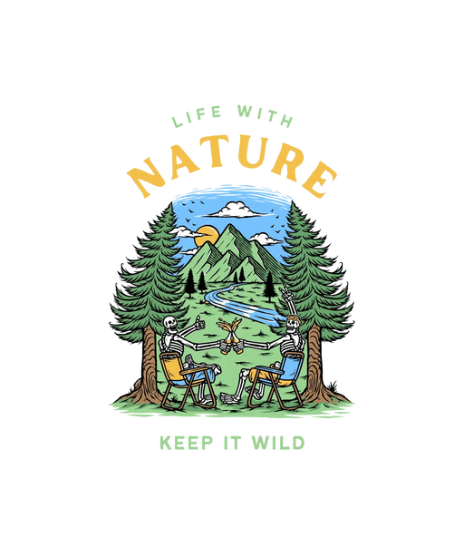 Nature Camping - DTF Ready to Press (original)