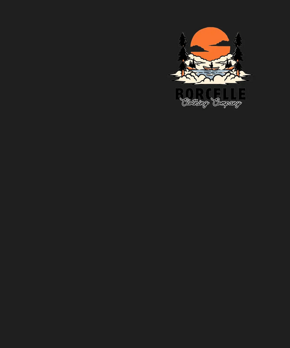 Nature Sunset - DTF Ready to Press (black_bg)