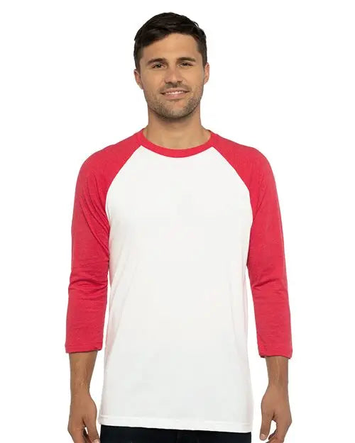 Next Level - CVC Three-Quarter Sleeve Raglan T-Shirt - 6251 Next Level