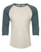 Next Level - CVC Three-Quarter Sleeve Raglan T-Shirt - 6251 Next Level