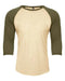 Next Level - CVC Three-Quarter Sleeve Raglan T-Shirt - 6251 Next Level