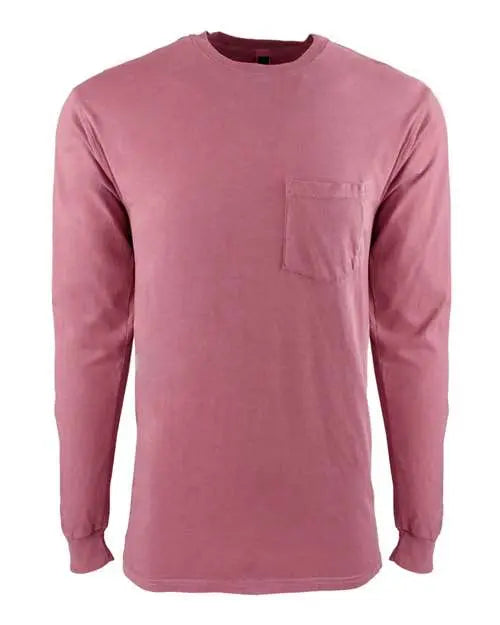 Next Level - Inspired Dye Long Sleeve Pocket Crew - 7451 Next Level