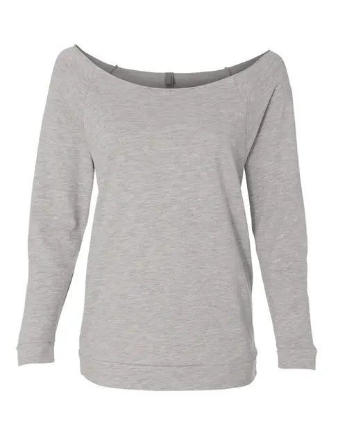 Next Level - Women's Terry Raw Edge Three-Quarter Sleeve Raglan - 6951 Next Level