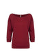 Next Level - Women's Terry Raw Edge Three-Quarter Sleeve Raglan - 6951 Next Level