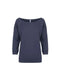 Next Level - Women's Terry Raw Edge Three-Quarter Sleeve Raglan - 6951 Next Level