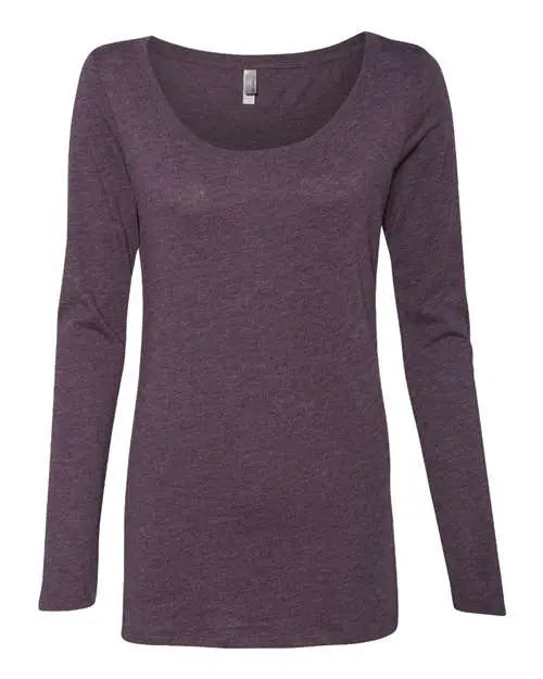 Next Level - Women’s Triblend Scoop Neck Long Sleeve T-Shirt - 6731 Next Level
