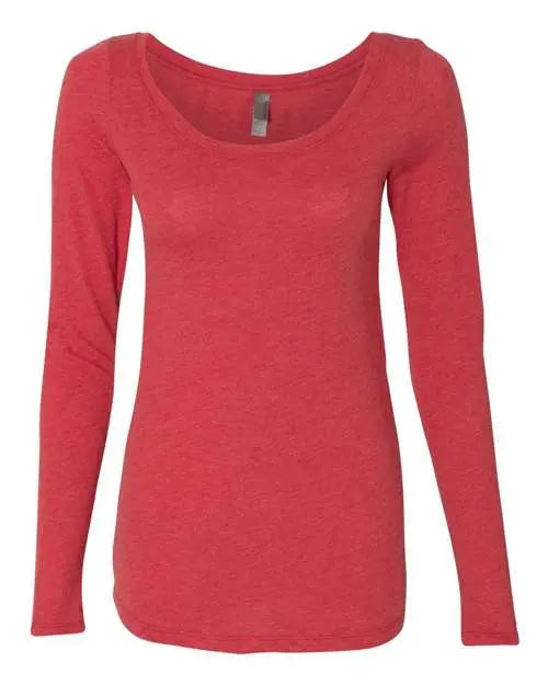Next Level - Women’s Triblend Scoop Neck Long Sleeve T-Shirt - 6731 Next Level