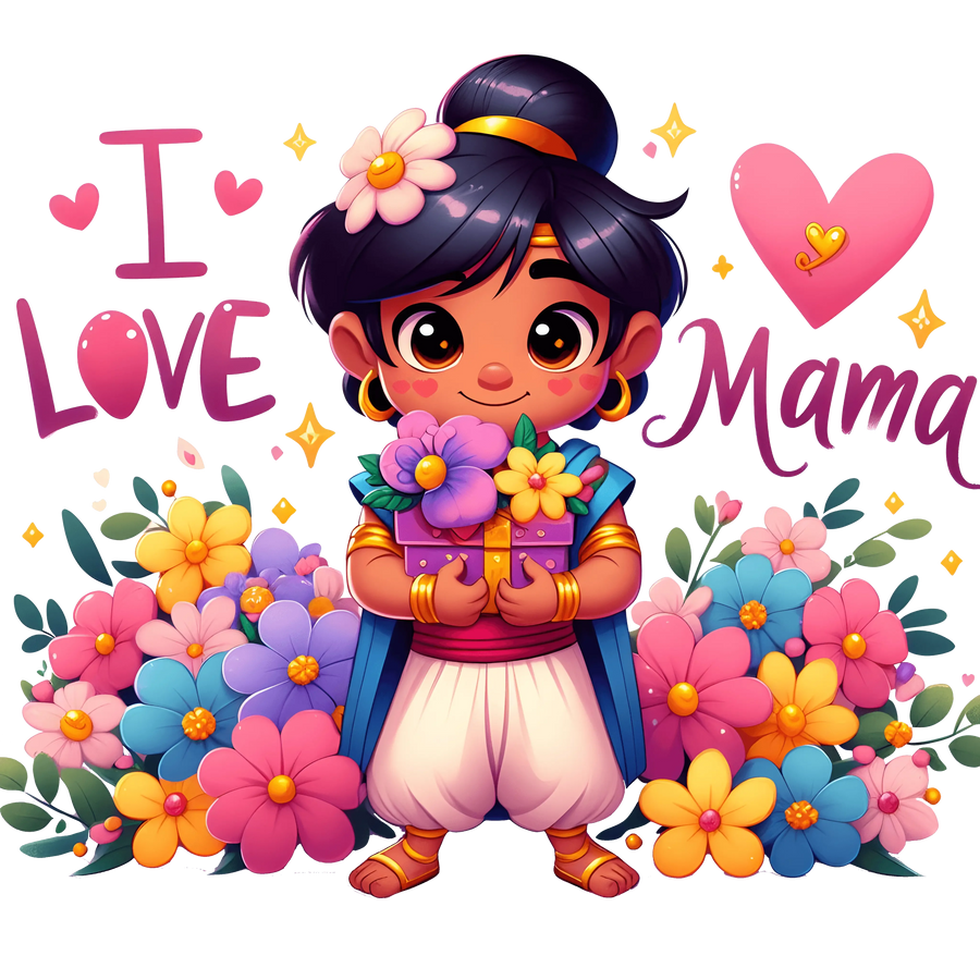I love Mama Design - DTF Ready To Press