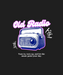 Old Radio Vintage - DTF Ready to Press (black_bg)