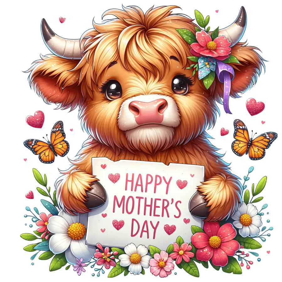 Happy Mother's Day Design - DTF Ready To Press
