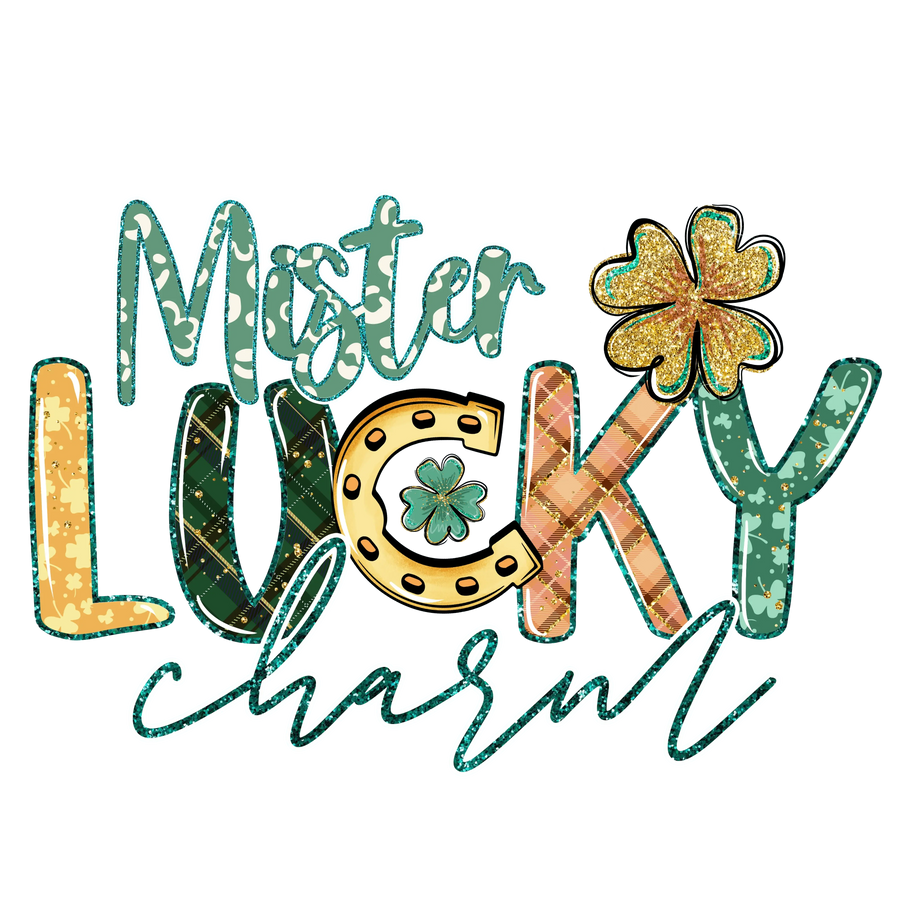 Mister Lucky St Patrick's Day Design - DTF Ready To Press