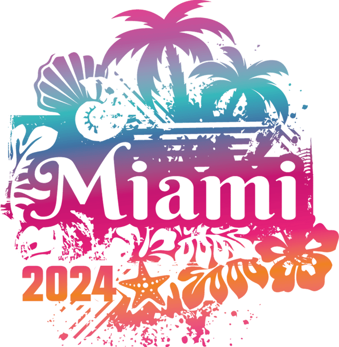 2024 Summer Miami Trip Design - DTF Ready To Press