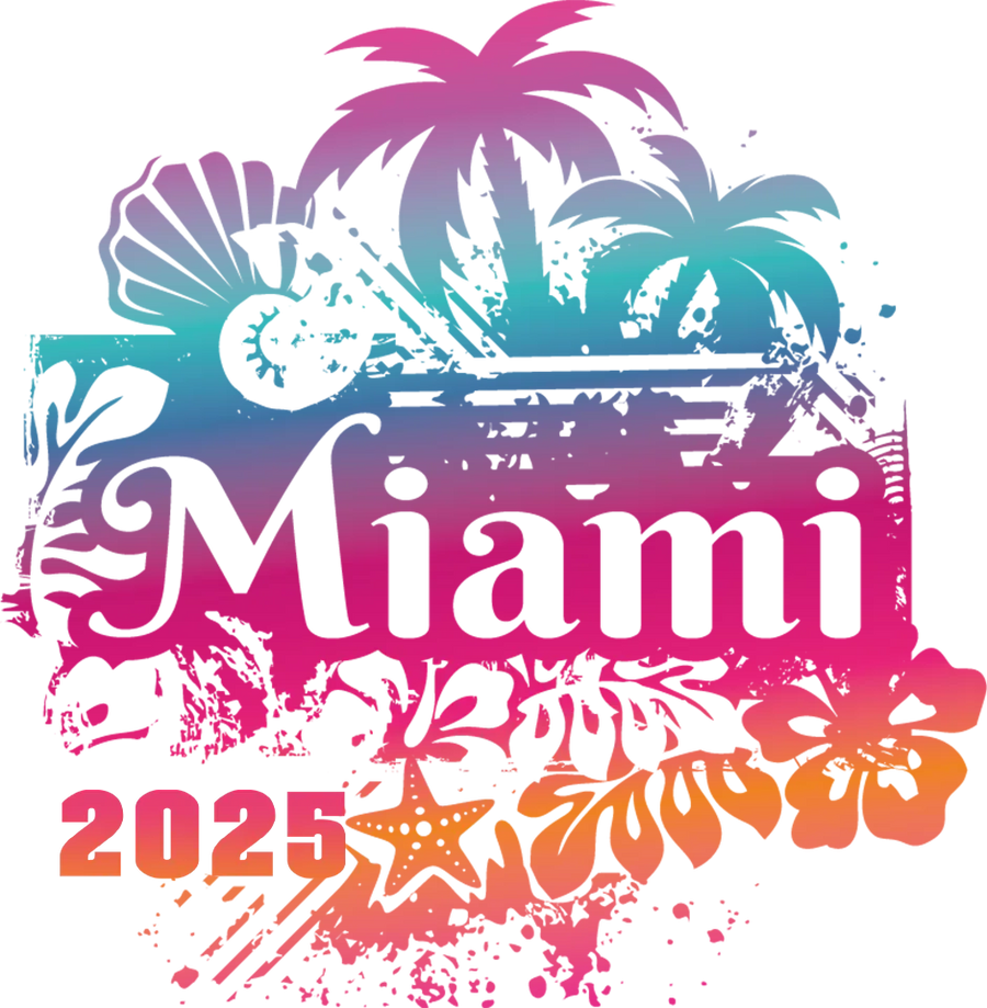 2025 Summer Miami Trip Design - DTF Ready To Press